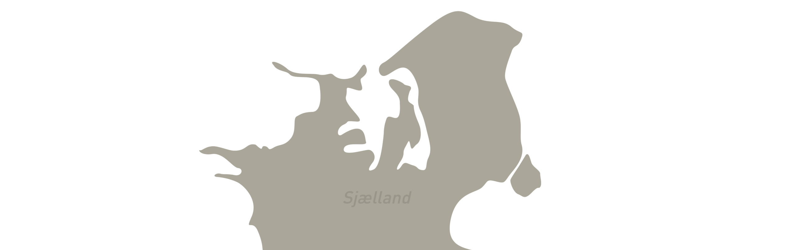 Kort 2026 - Kun sjællandi